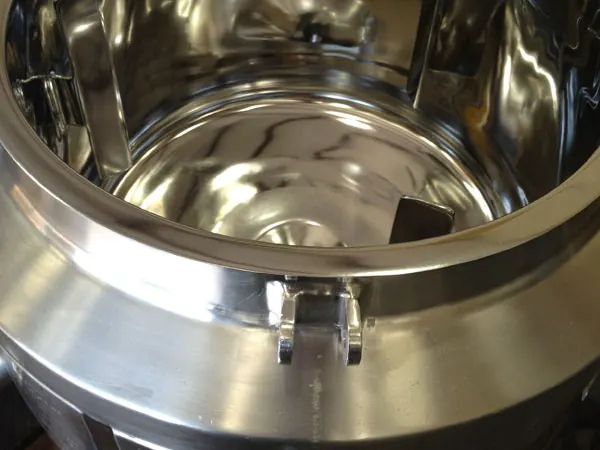 Electropolished 316L sanitary component for bioprocess equipment at Harrison Electropolishing